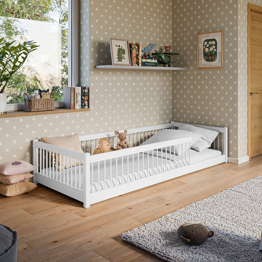 Wooden Single Bed Pedro [EU Single]