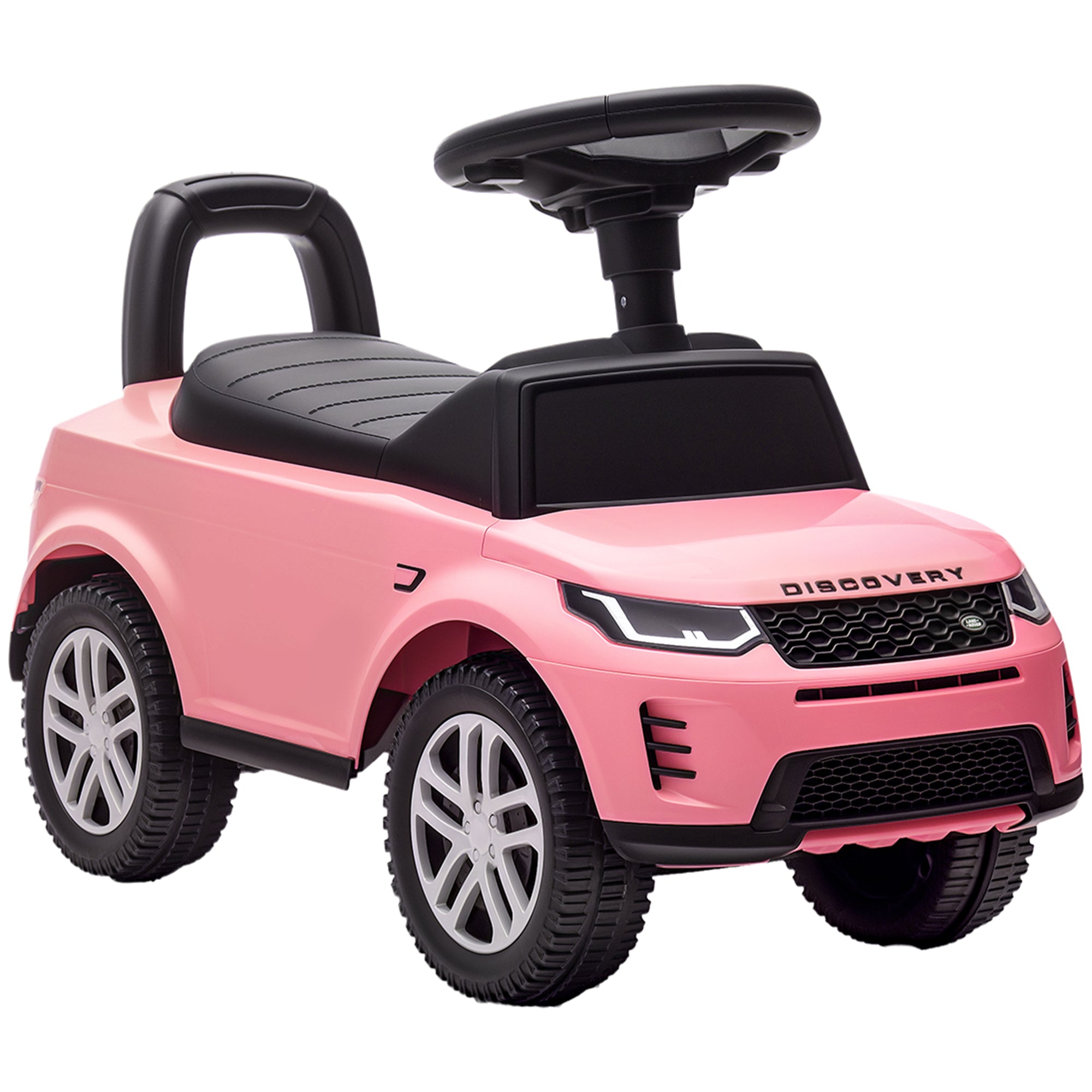 AIYAPLAY Land Rover Licensed Toddler Ride on Car with Horn, Engine Sounds, Under-Seat Storage, for 18-36 Months, Pink