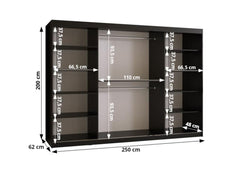 Ramiro Sliding Door Wardrobe product image