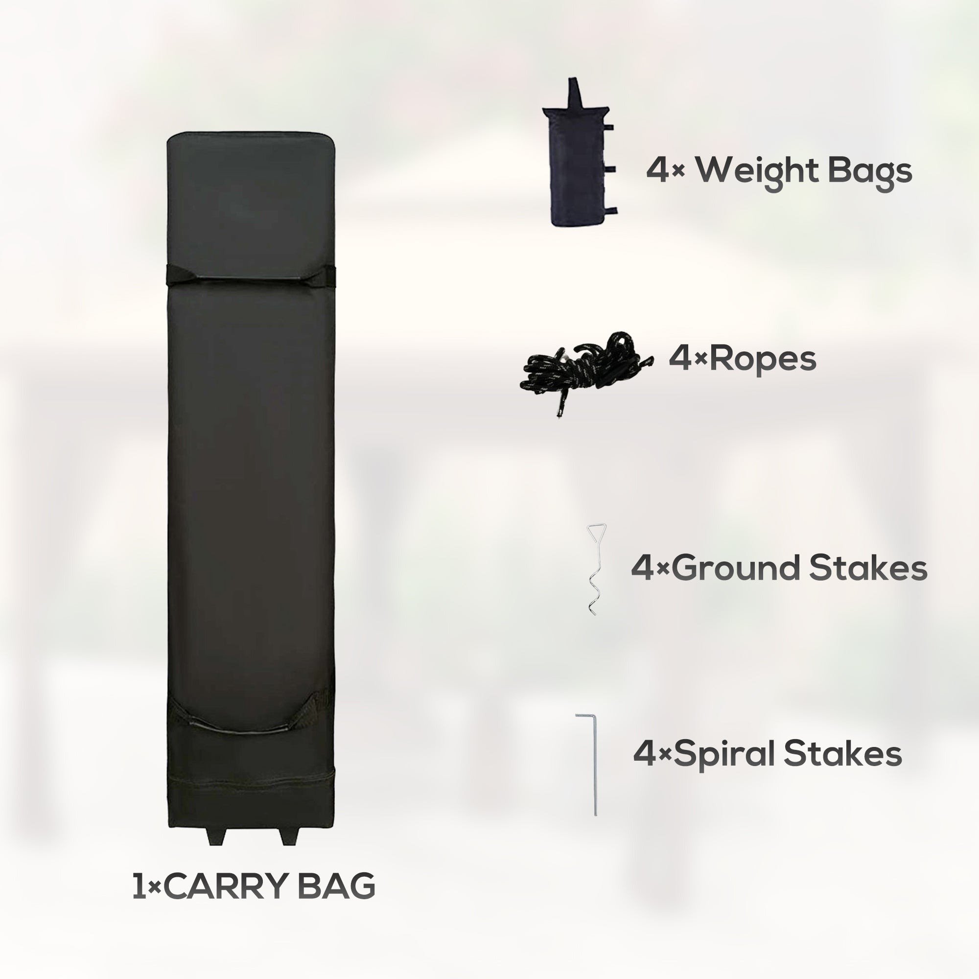 Outsunny 3 x 3(m) Pop Up Gazebo with Mosquito Netting, 1 Person Easy up Marquee Party Tent with 1-Button Push, Double Roof, Carry Bag, Sandbags, Height Adjustable Instant Shelter, Khaki