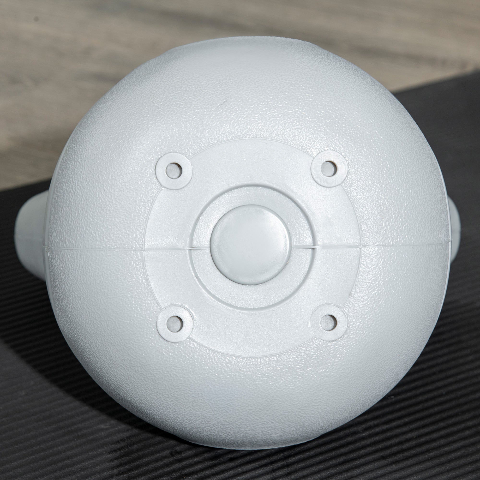 SPORTNOW Kettlebell, 2kg Kettle Bells with Handle for Home Gym Weight Lifting and Strength Training, Pink and Grey