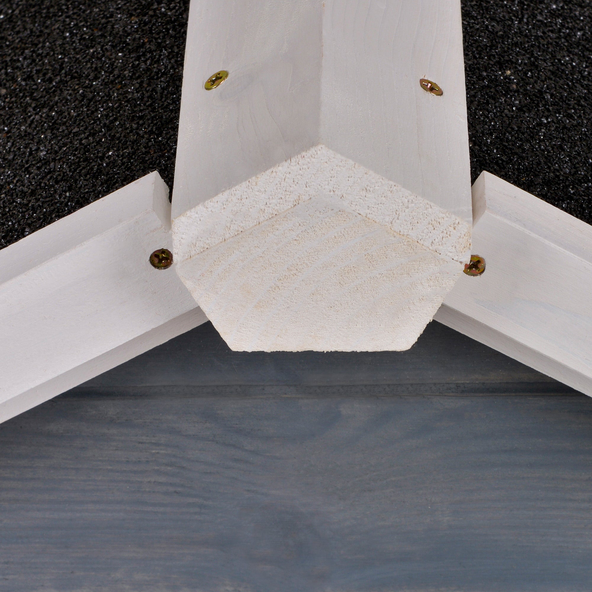 PawHut Wooden Rabbit Hutch and Run with Sliding Tray, Ramp, Water-resistant Roof, for 2-4 Rabbits, Grey