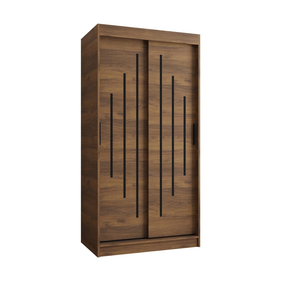 Rubino Y Sliding Door Wardrobe 100cm