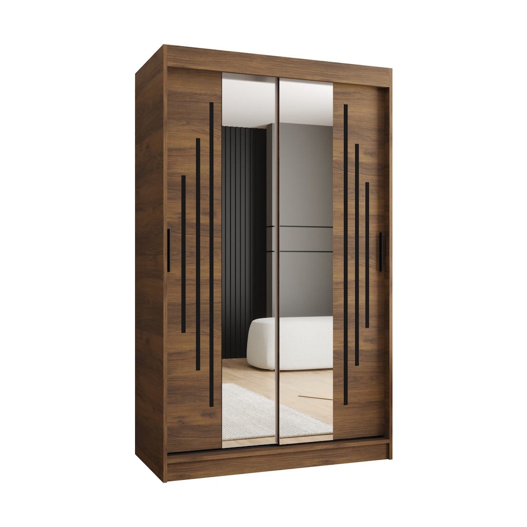 Rubino Y1 Sliding Door Wardrobe 120cm