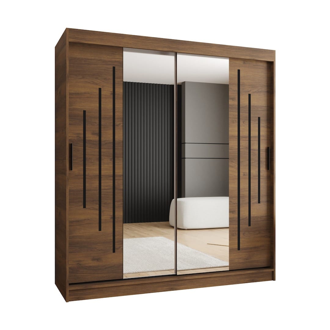 Rubino Y1 Sliding Door Wardrobe 180cm