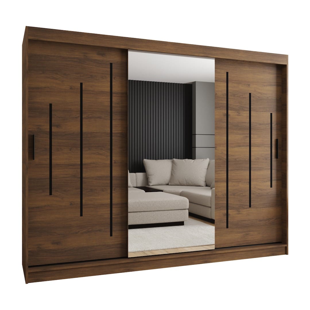 Rubino Y1 Sliding Door Wardrobe 250cm