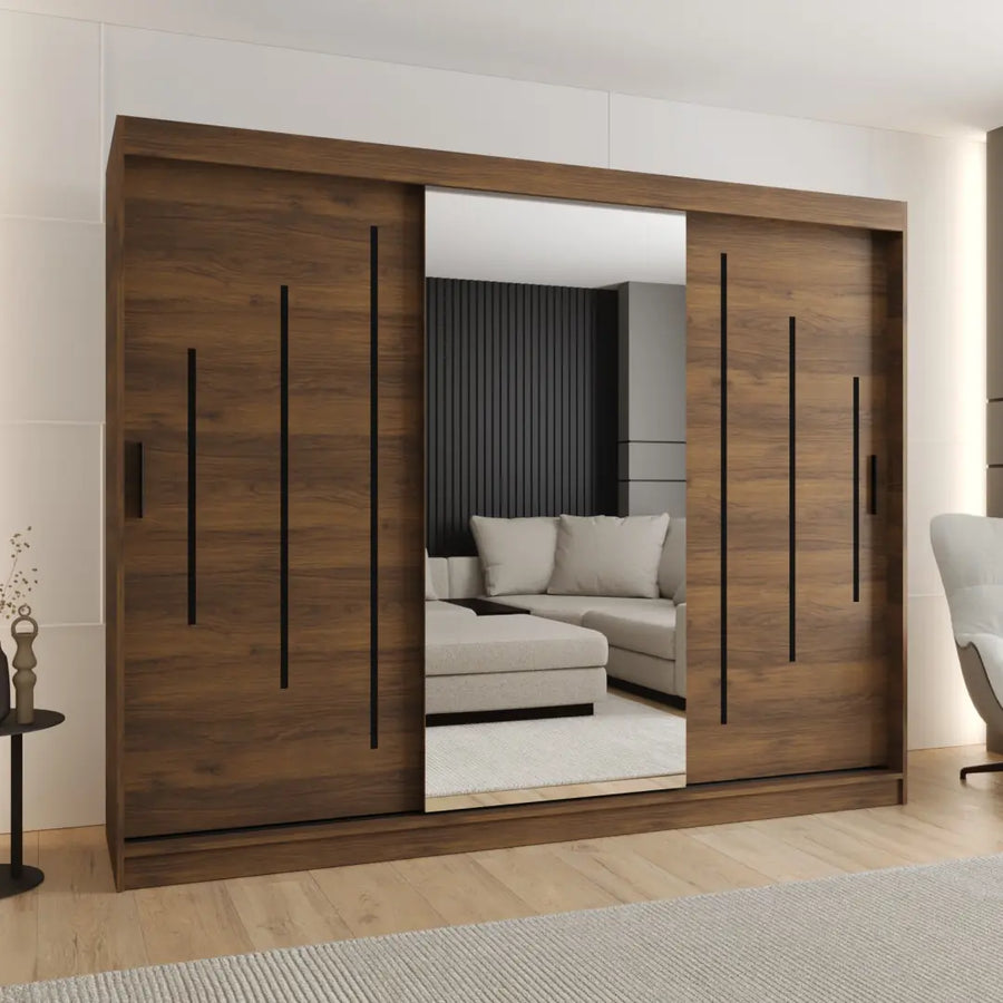 Rubino Y1 Sliding Door Wardrobe 250cm