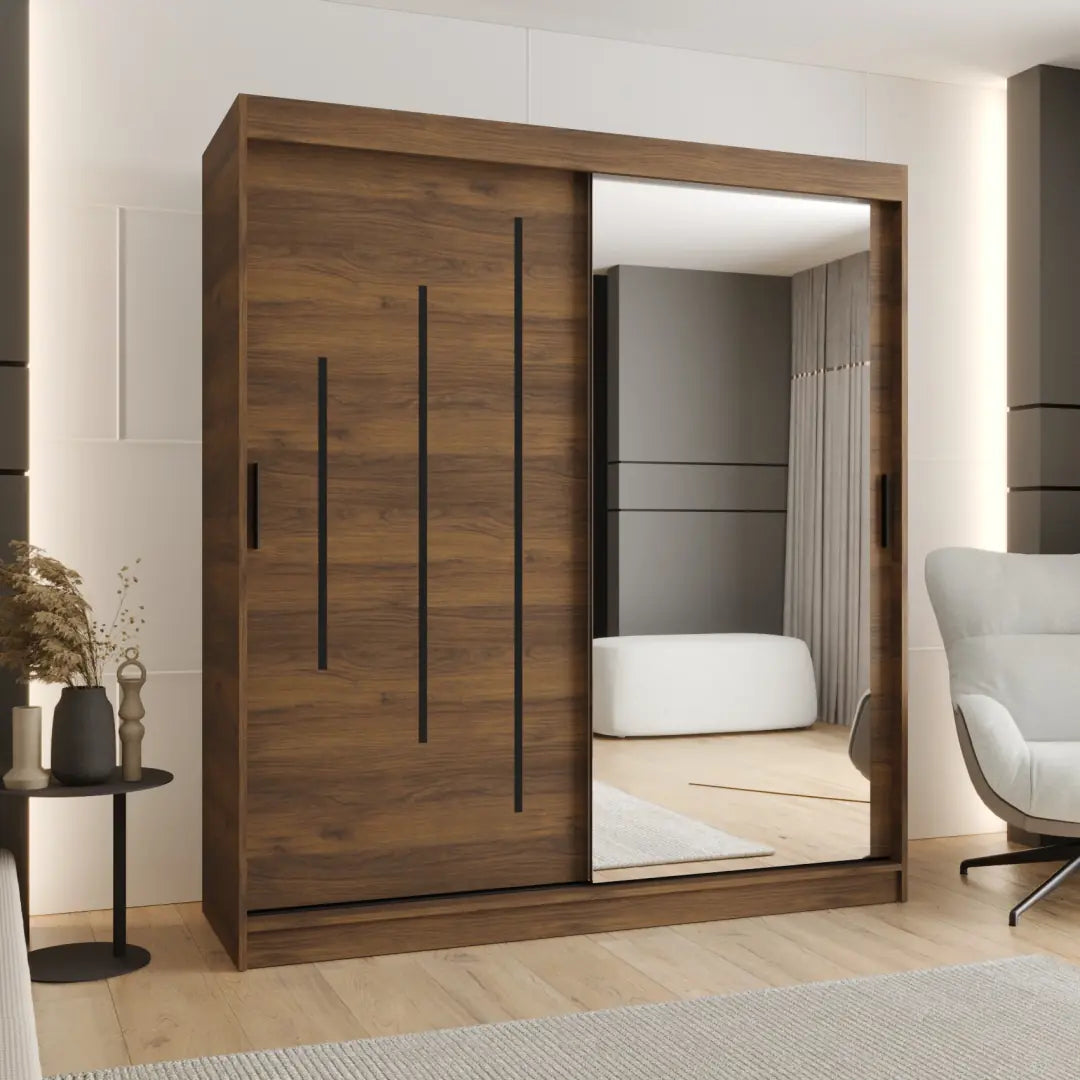 Rubino Y2 Sliding Door Wardrobe 180cm