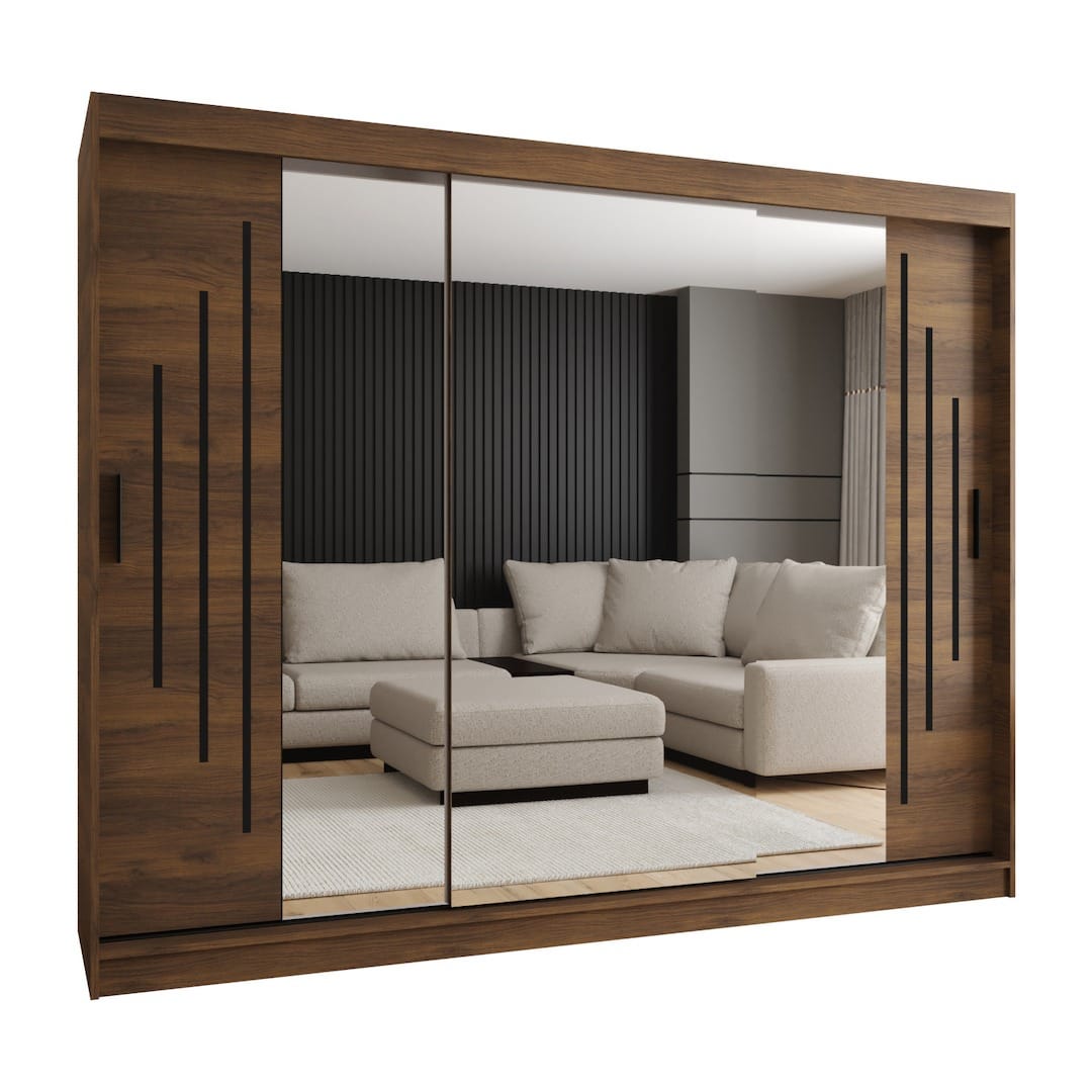 Rubino Y2 Sliding Door Wardrobe 250cm