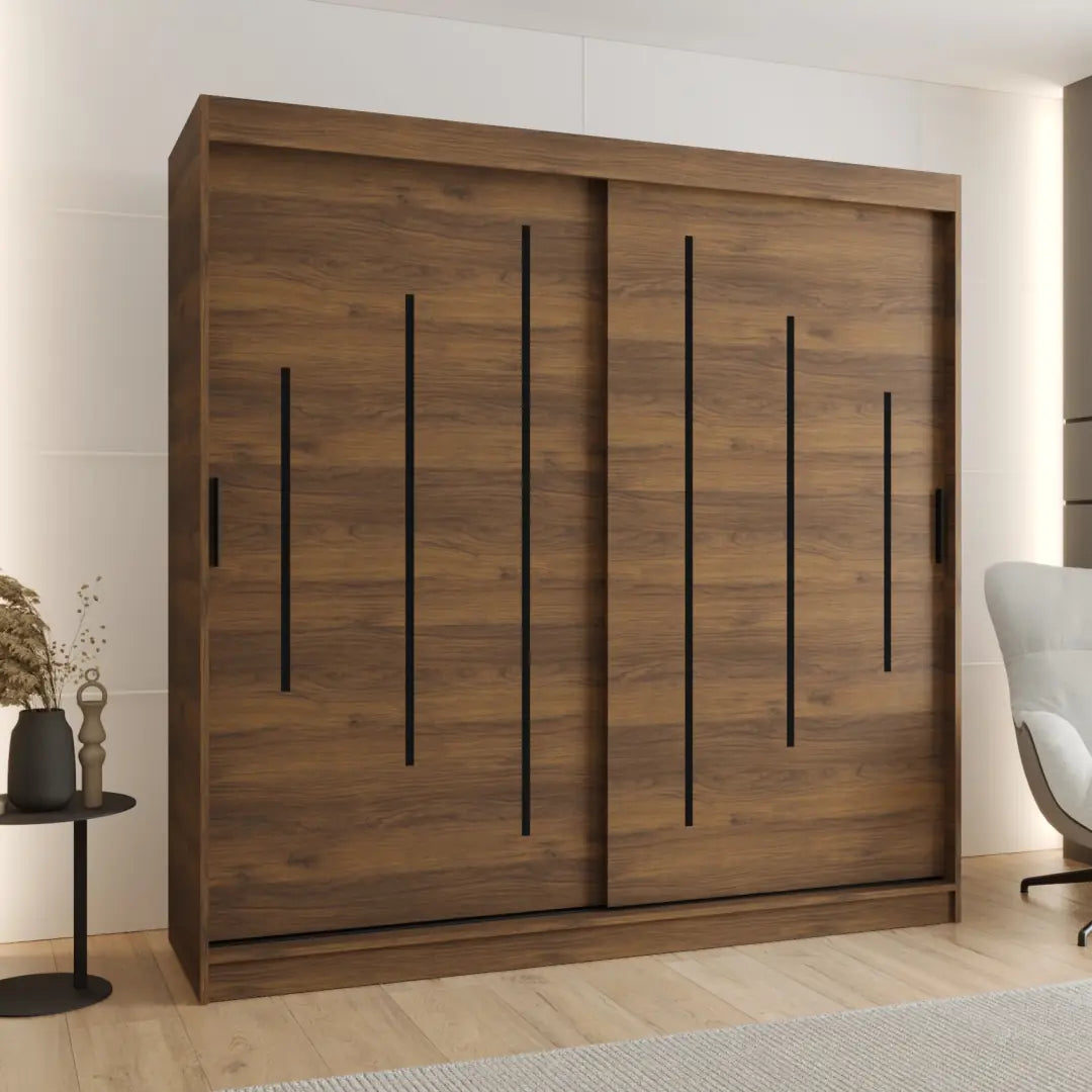 Rubino Y Sliding Door Wardrobe 200cm