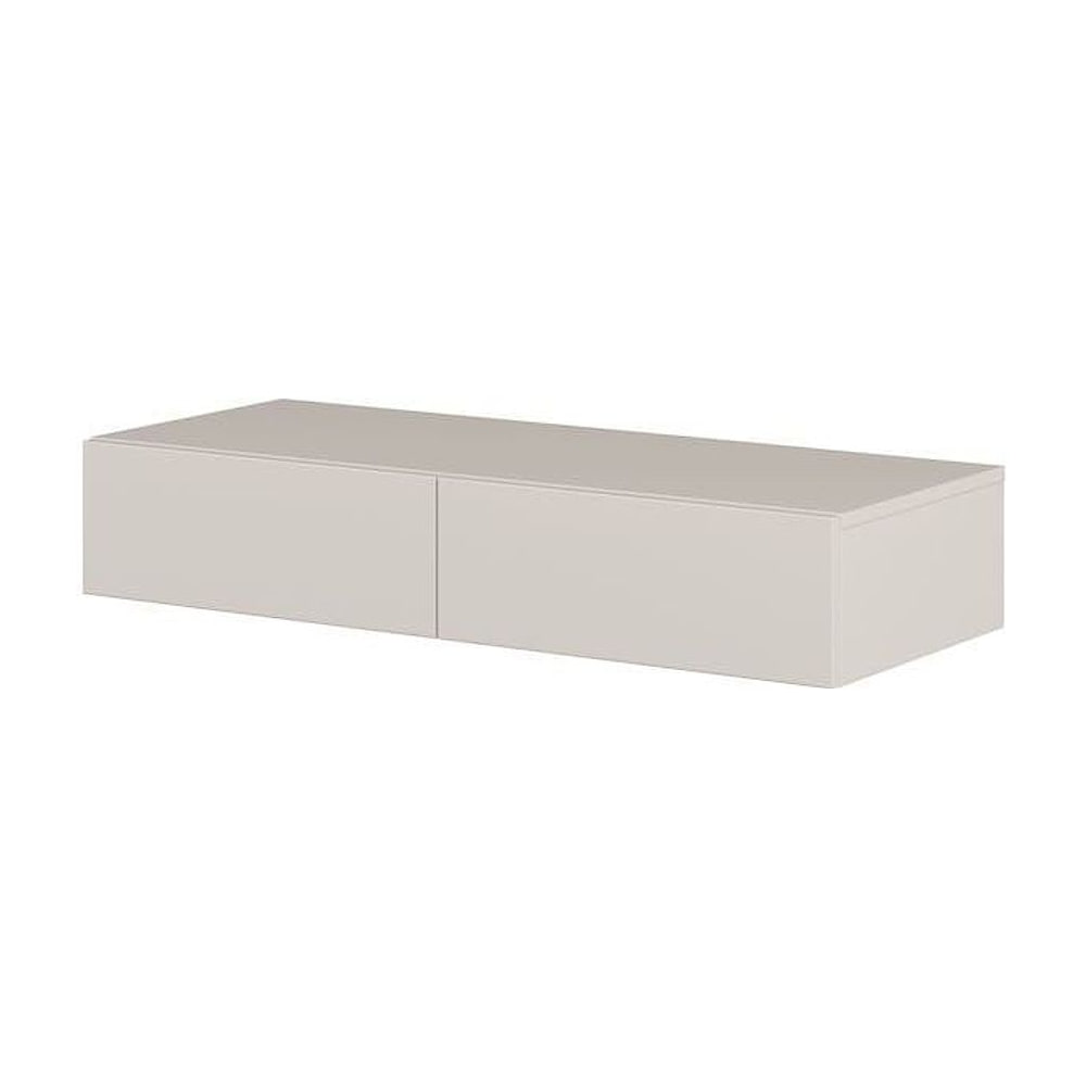 Yukon Floating Dressing Table 90cm, a wall-mounted unit with two drawers