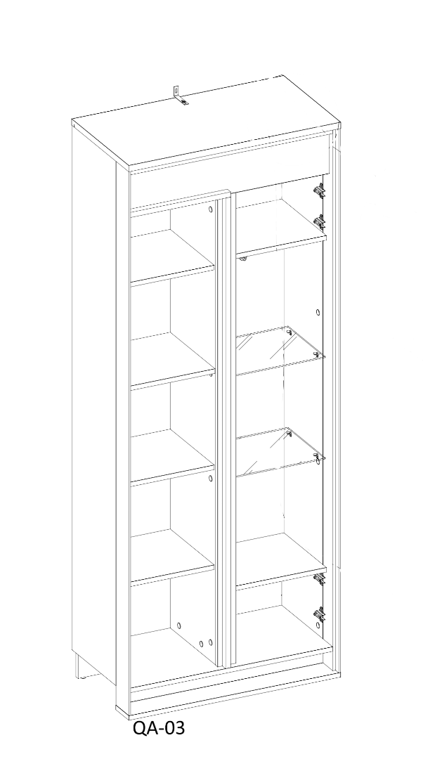 Quant QA-03 Tall Display Cabinet