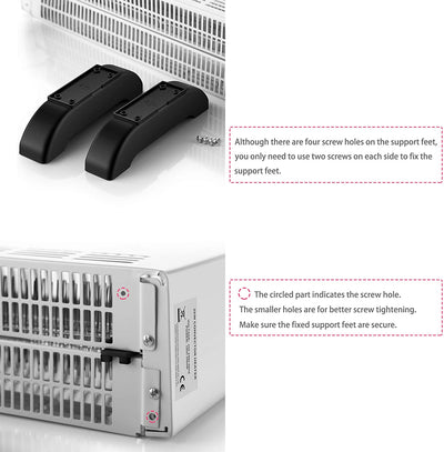 SORTFIELD  Convector Radiator Heater/Adjustable 3 Heat Settings (750/1250 / 2000 W)