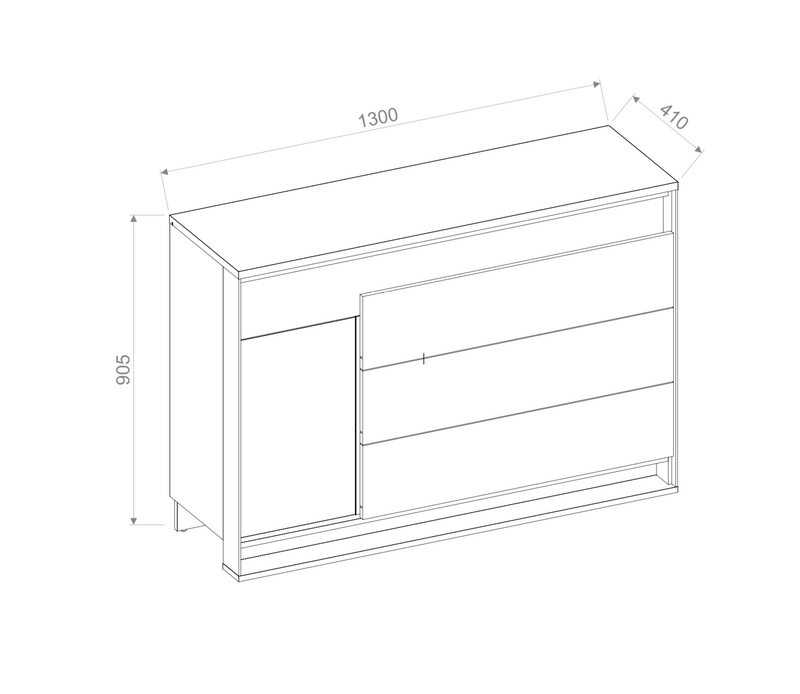 Quant QA-08 Sideboard Cabinet