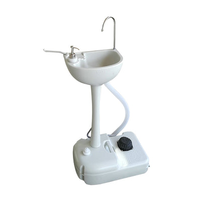 CHH-7701 Lavabo portátil extraíble para exteriores blanco 58361017