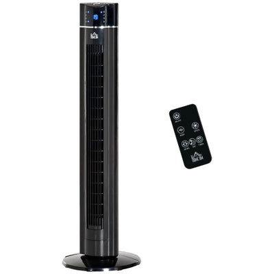 42 Anion Tower Fan Cooling For Bedroom , Black