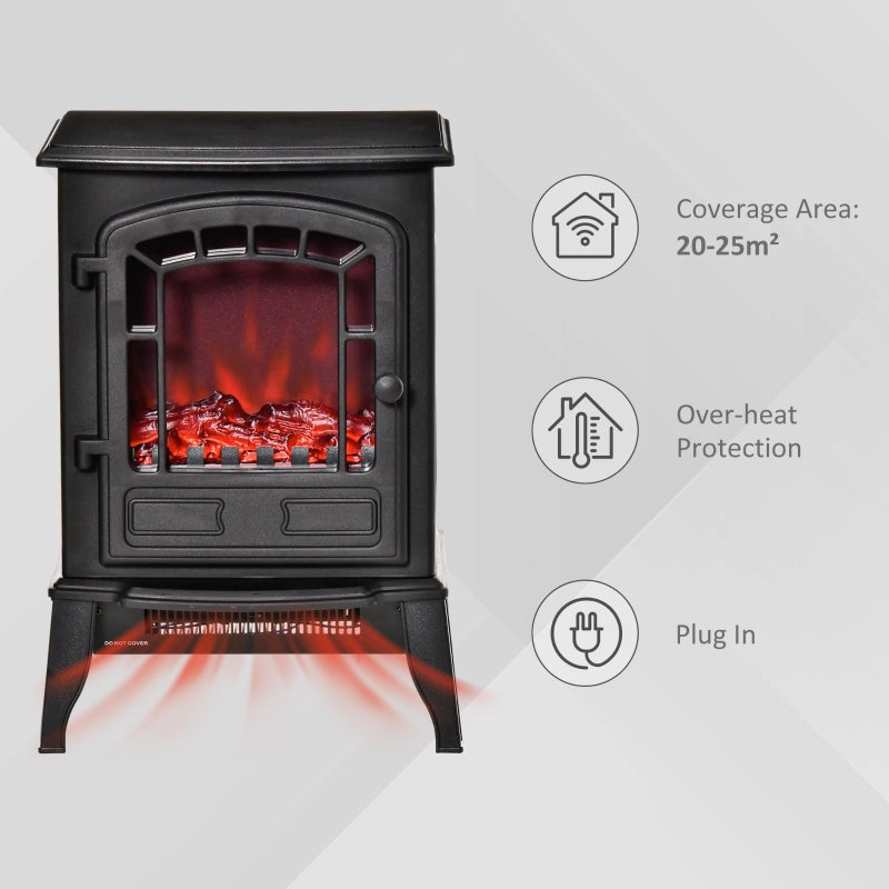 Freestanding Electric Fireplace Stove