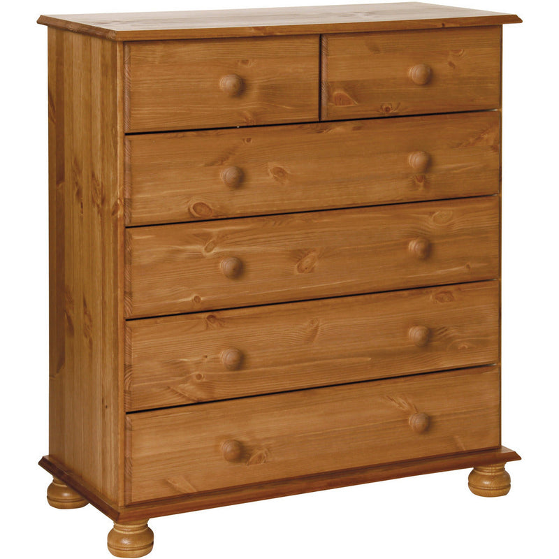 Copenhagen Pine 2+4 Drawer Chest