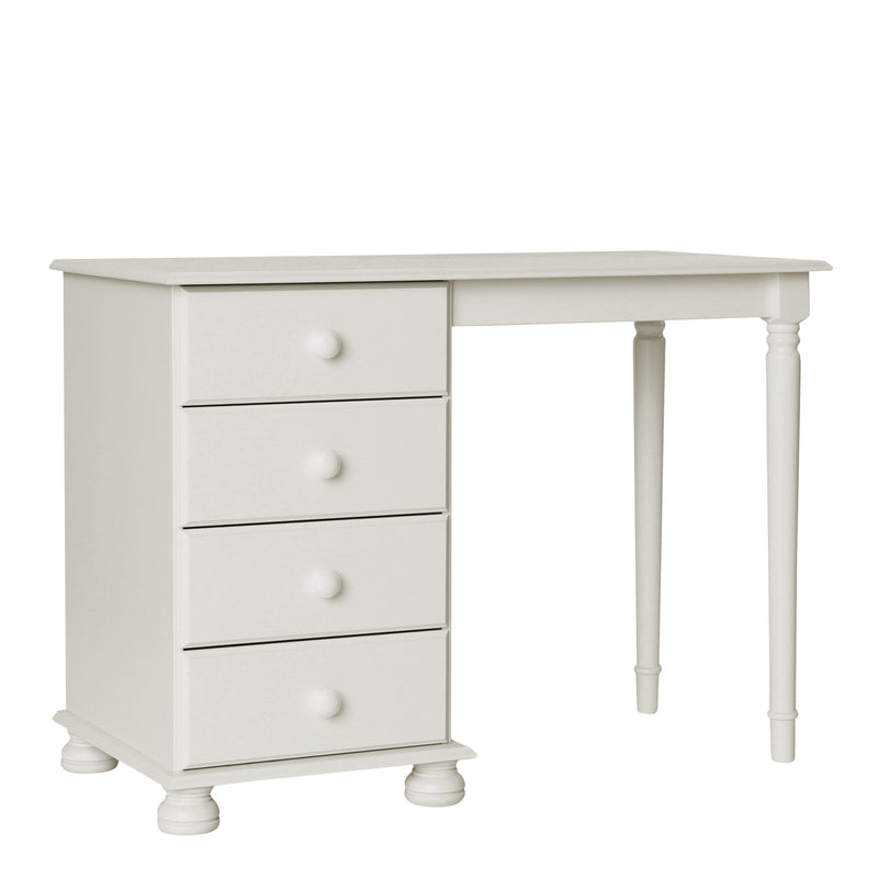 Copenhagen Single Dressing Table in White 1010701