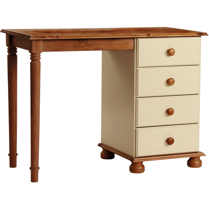 Copenhagen Cream & Pine Single Dressing Table