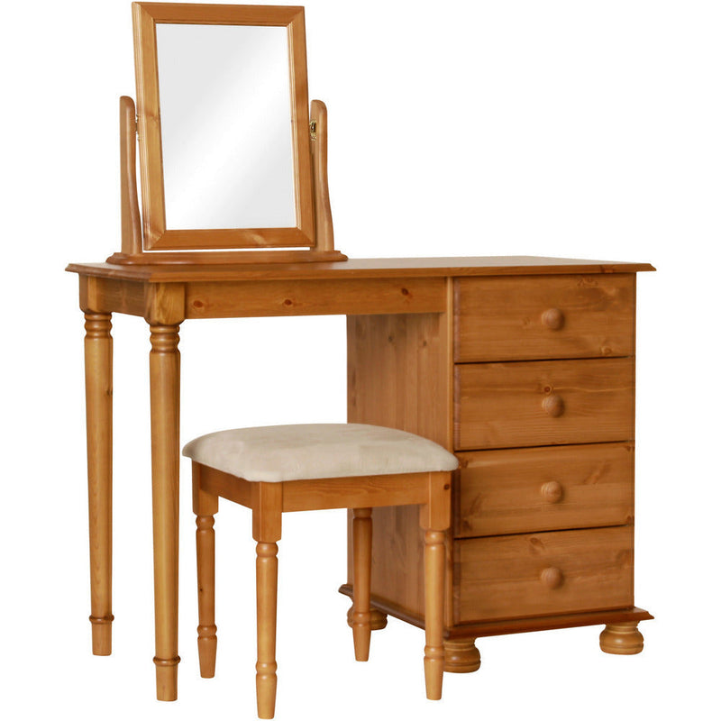 Copenhagen Pine Single Dressing Table