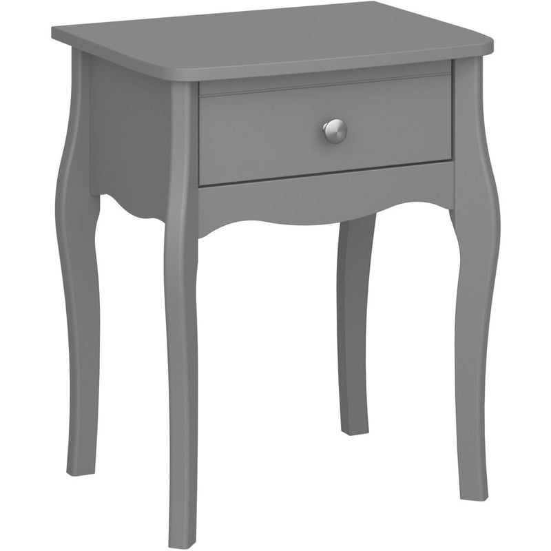 Boutique Grey Bedside Table