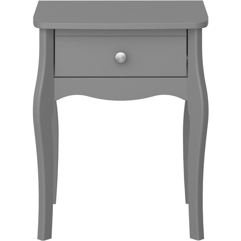 Boutique Grey Bedside Table