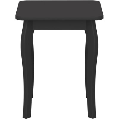 Boutique Black Stool