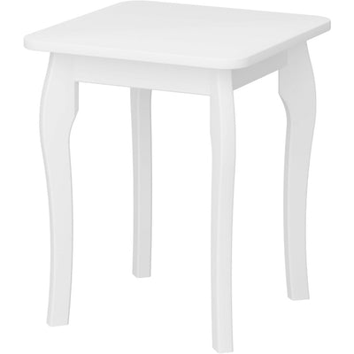 Boutique White Stool