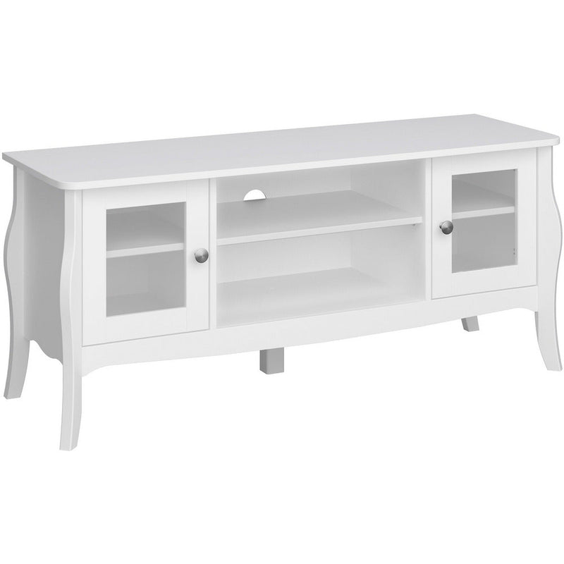 Boutique White Narrow TV Unit