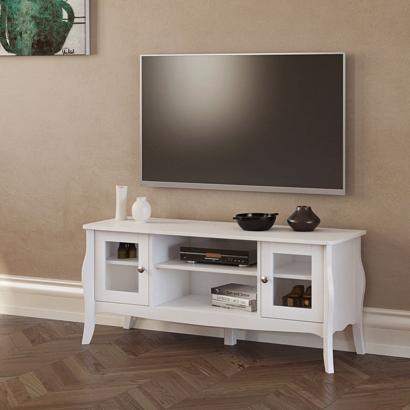 Boutique White Narrow TV Unit