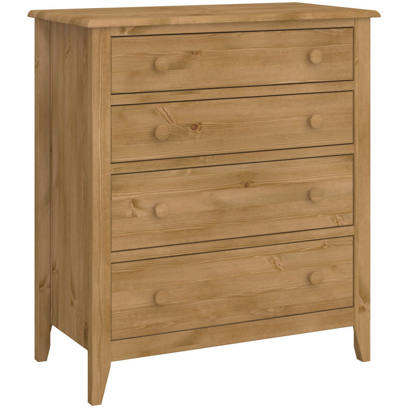 Heston Pine 4 Drawer Chest