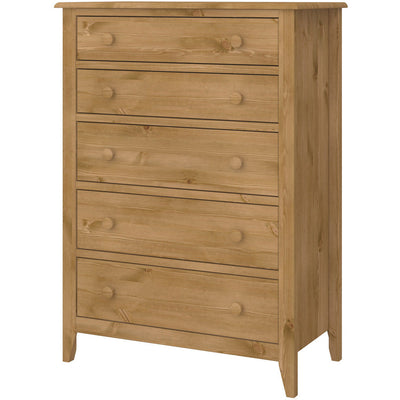 Heston Pine 5 Drawer Chest