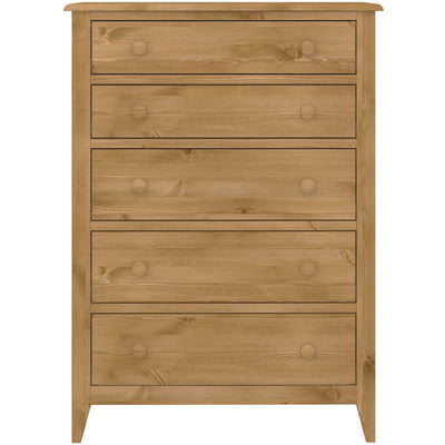 Heston Pine 5 Drawer Chest