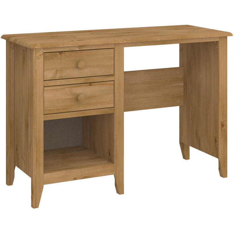 Heston Pine 2 Drawer Desk