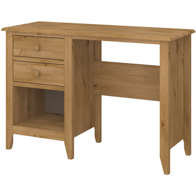 Heston Pine 2 Drawer Desk