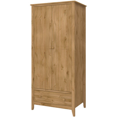 Heston Pine 2 Door Wardrobe