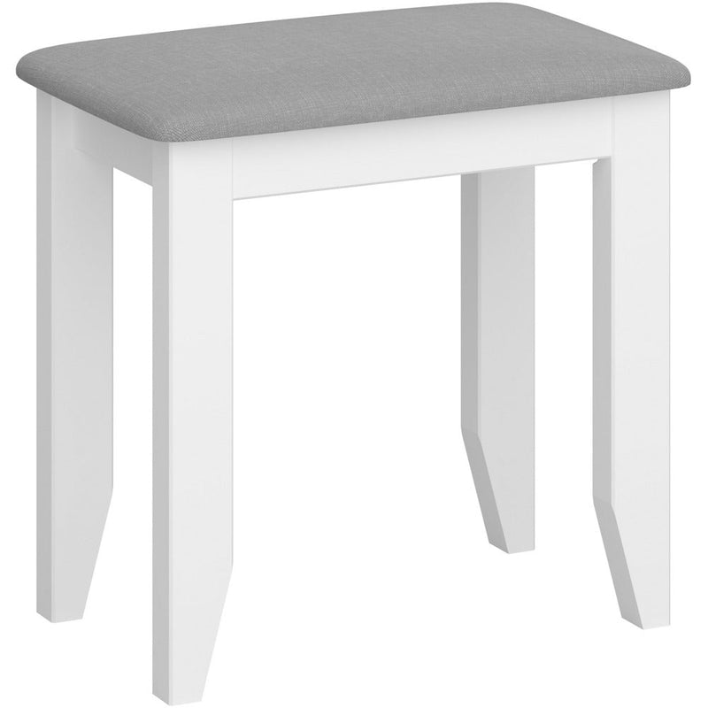 Heston White Stool