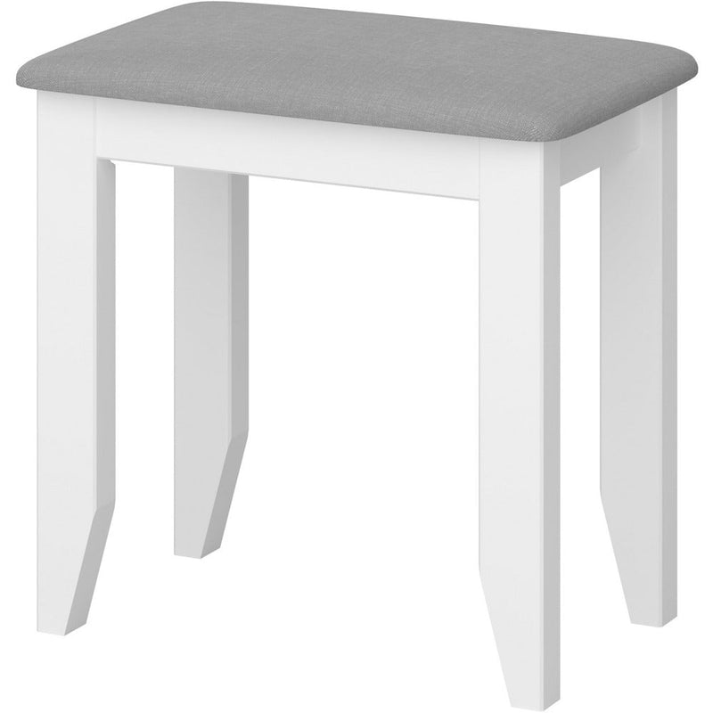 Heston White Stool