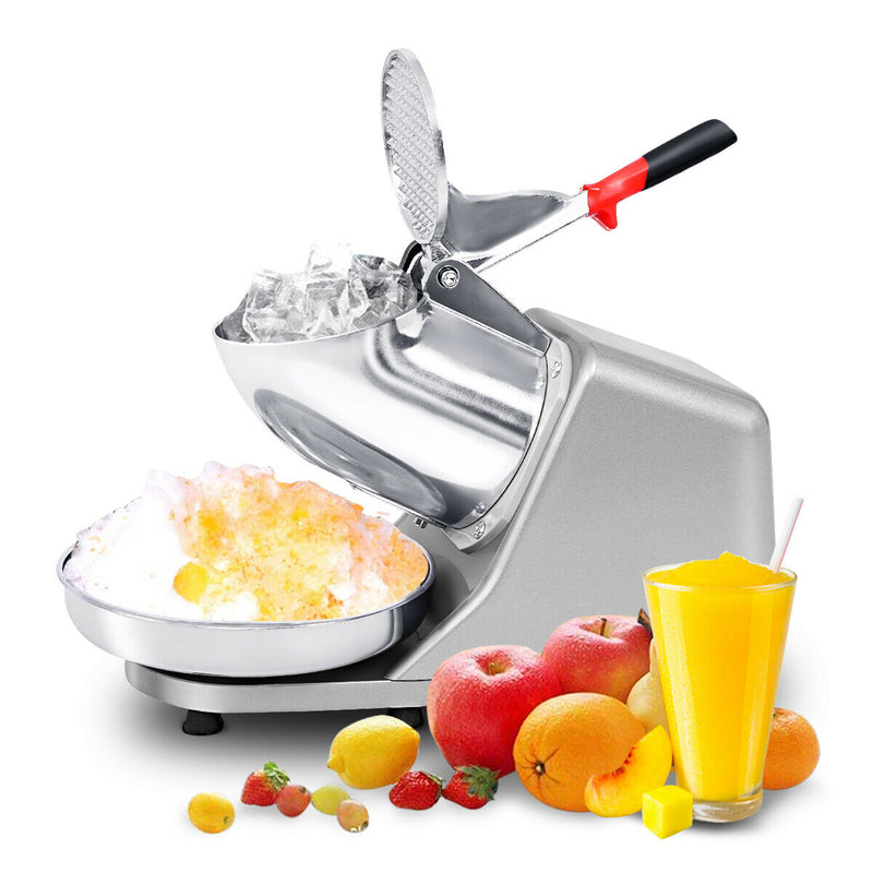 Snow Cone Maker Stainless Steel Shaved Ice Machine