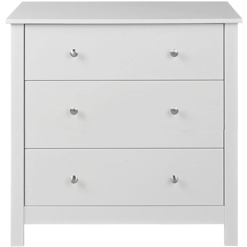 Florence White 3 Drawer Chest