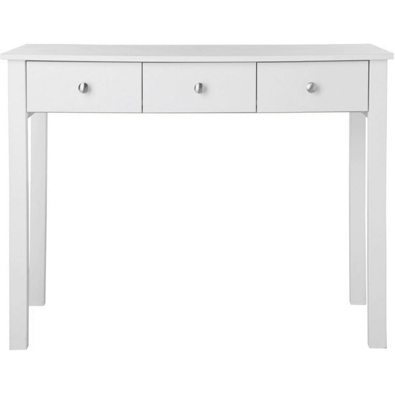 Florence White 3 Drawer Dressing Table