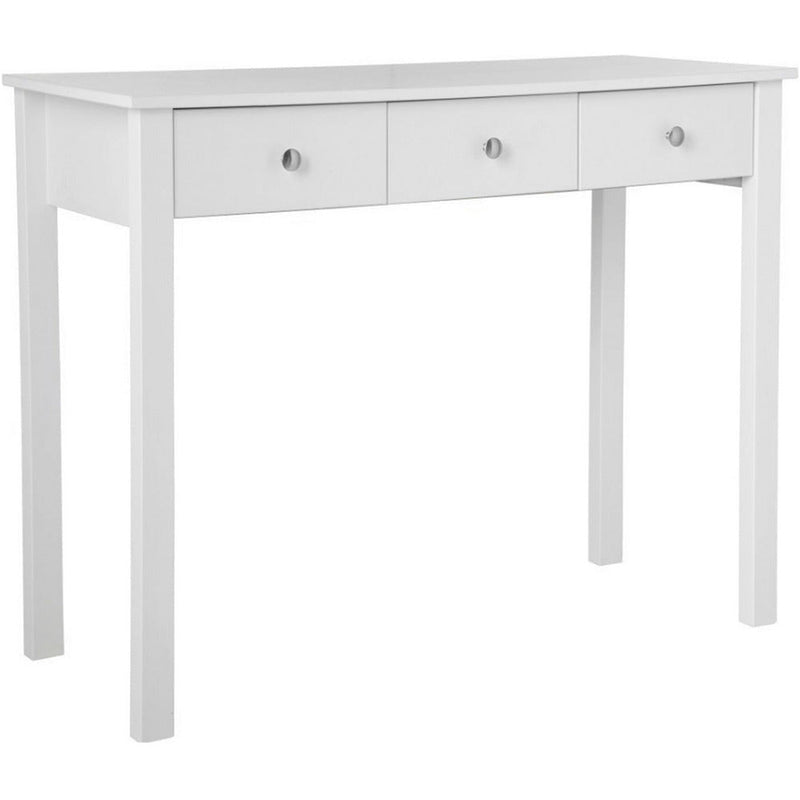 Florence White 3 Drawer Dressing Table