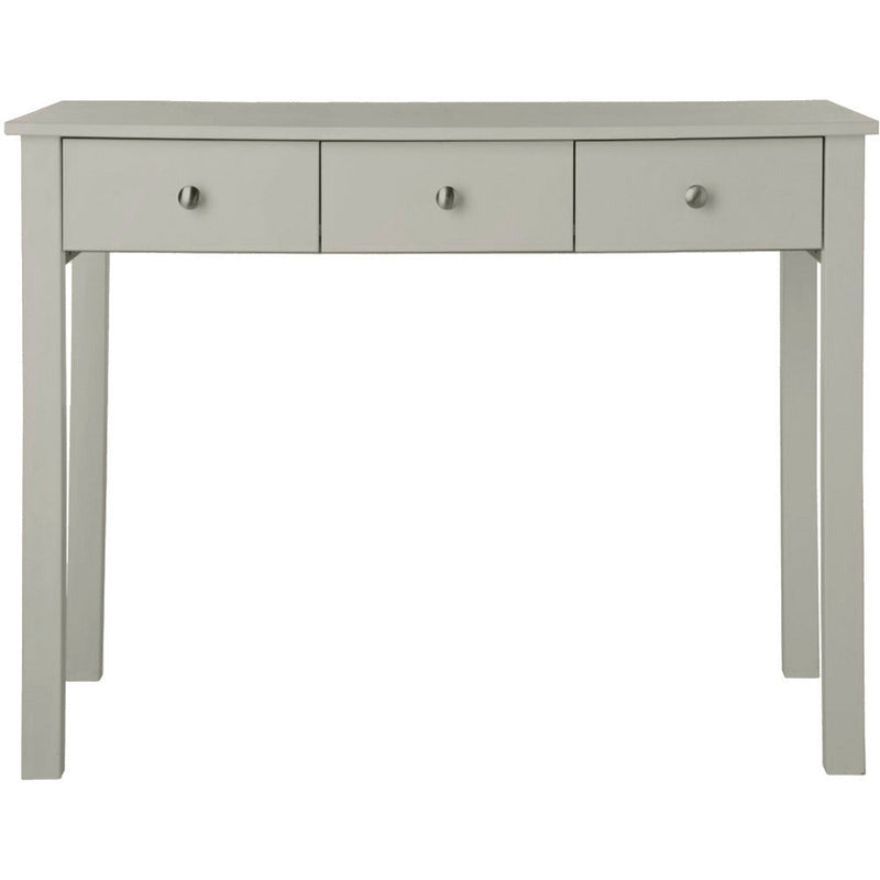 Florence Grey 3 Drawer Dressing Table