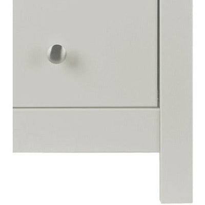 Florence Grey Bedside Cabinet 3 Drawer