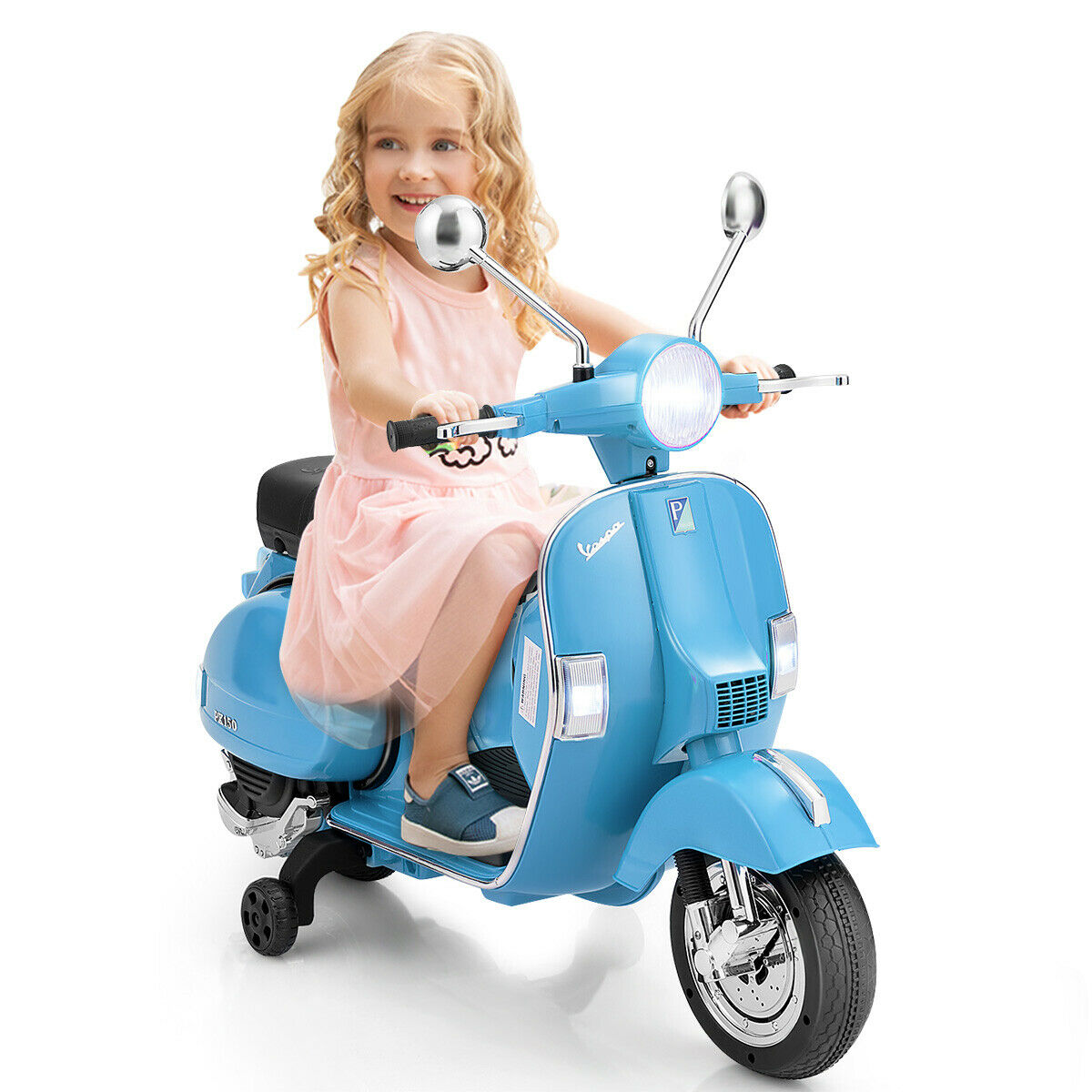 Kids ride on store vespa