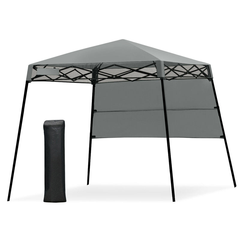 1.8M x 1.8M Pop Up Gazebo with 1 Side Panel