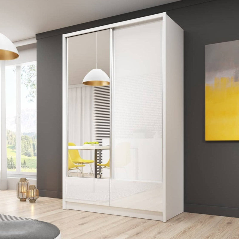 Aria I Sliding Door Wardrobe 134cm