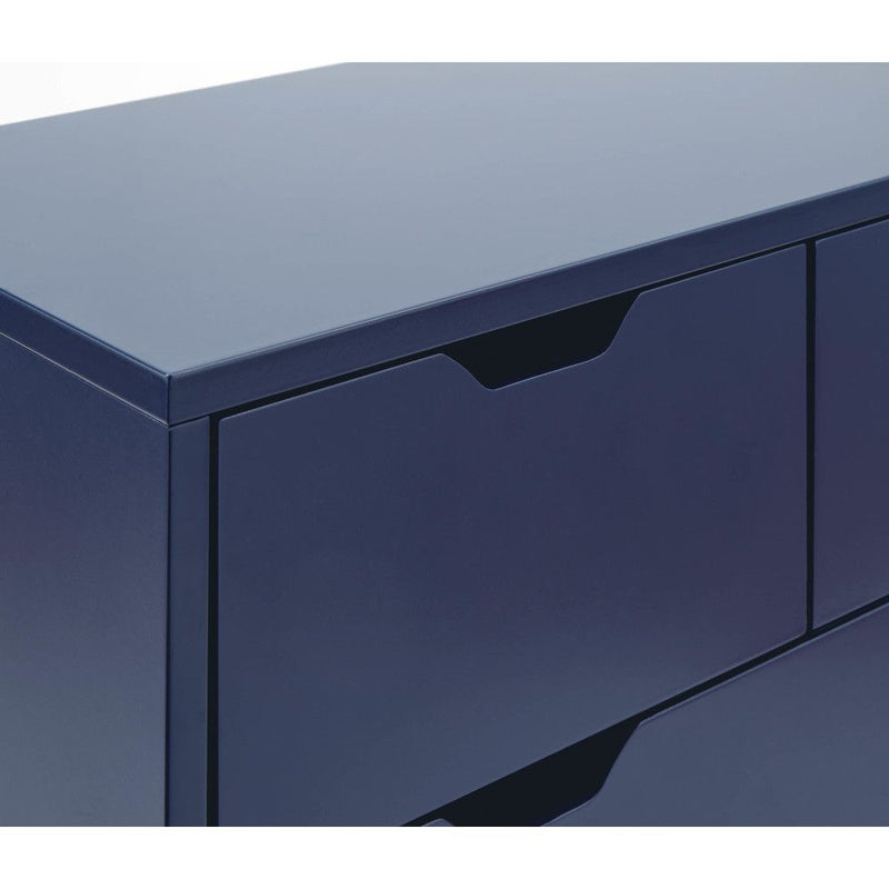 Nyborg Scandi Style 4 Drawers Chest of Drawer  Blue