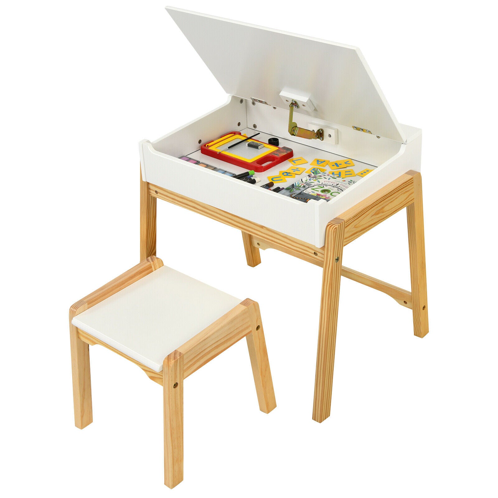 Kids lift up best sale desk